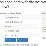Prepaidgiftbalance.com Not Working – Why can’t I Access my account?